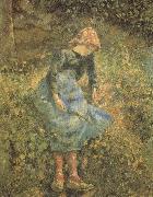 Camille Pissarro The Shepherdess France oil painting artist